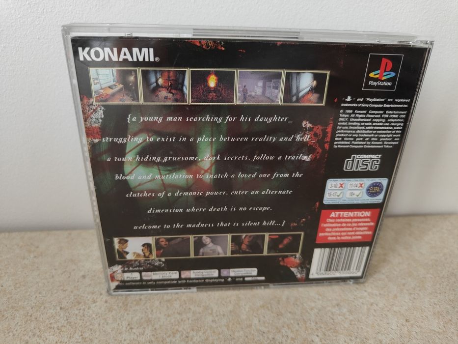 Silent Hill gra PlayStation 1 Ps1 PSX komplet PAL Anglik
