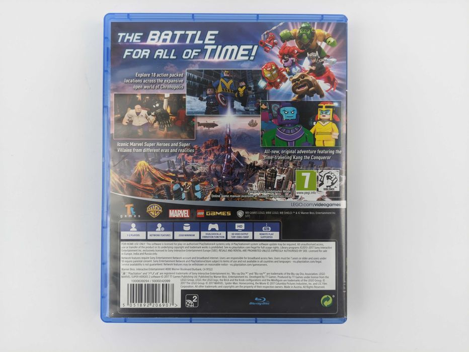 Игра Lego Marvel Super Heroes 2 [диск PS4, рус. субтитры, CUSA-08476]
