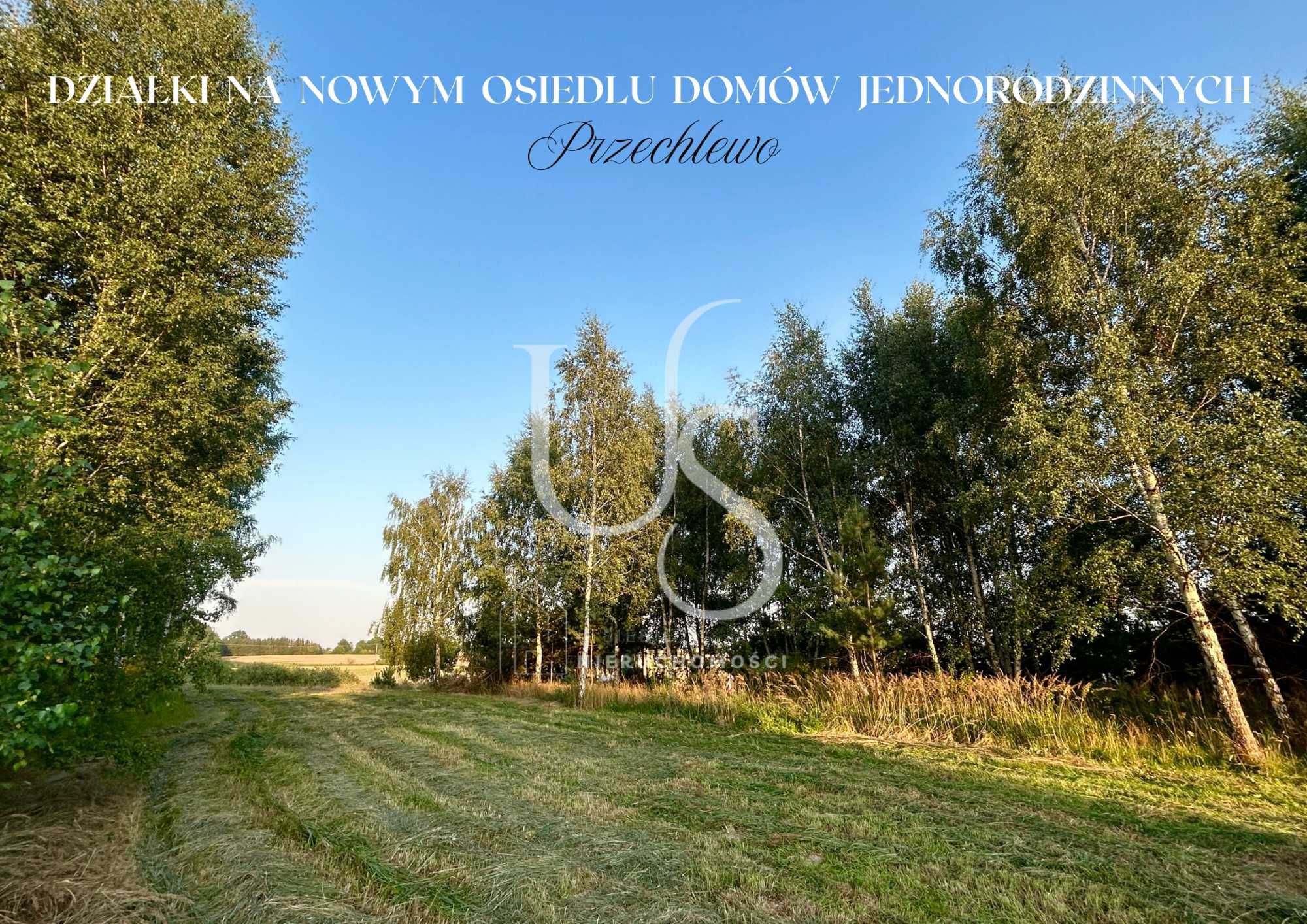 Przechlewo - działki na nowym osiedlu domów  - Inwestycja w przyszłość