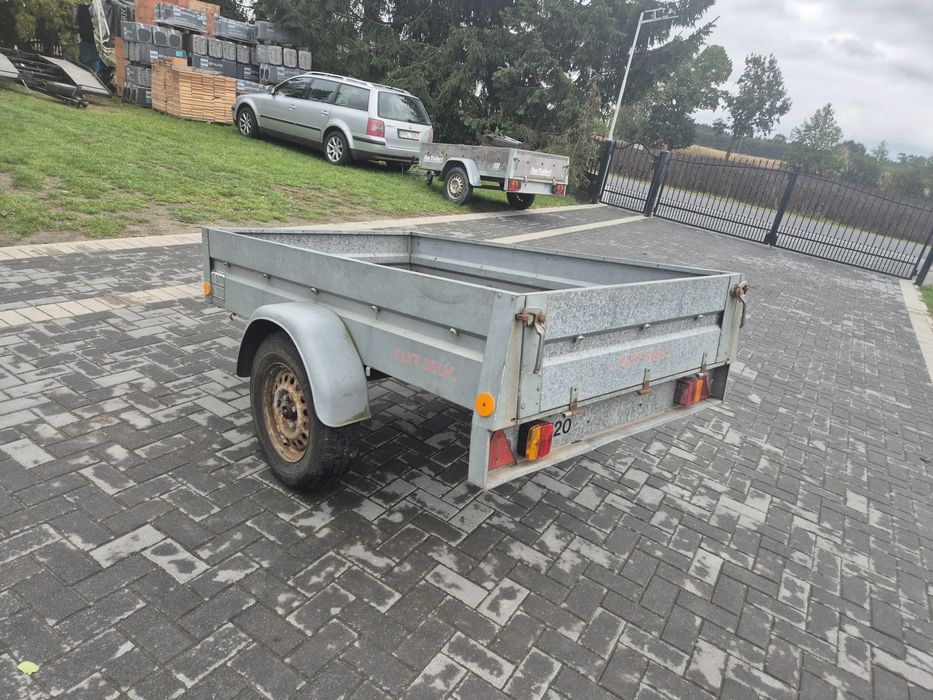 Przyczepka samochodowa lekka 2x1.2 na kat B
