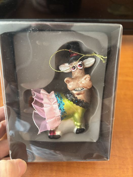 Bombka choinkowa osiołek!