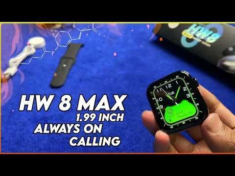 Apple Watch Series 7 - HW8 MAX Экран 1.99" - Silver, Black, Blue