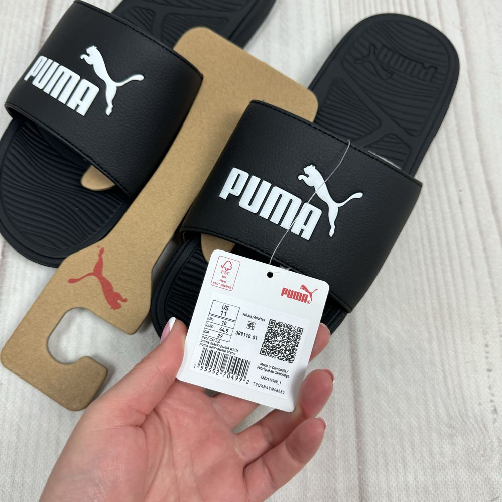 США! 42-44р PUMA Cool Cat 2.0 Оригінальні стильні чоловічі тапки