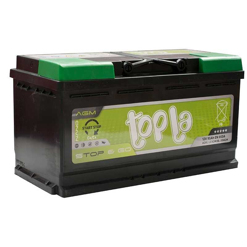 Akumulator Topla EcoDry & Go AGM 70 Ah 760 A