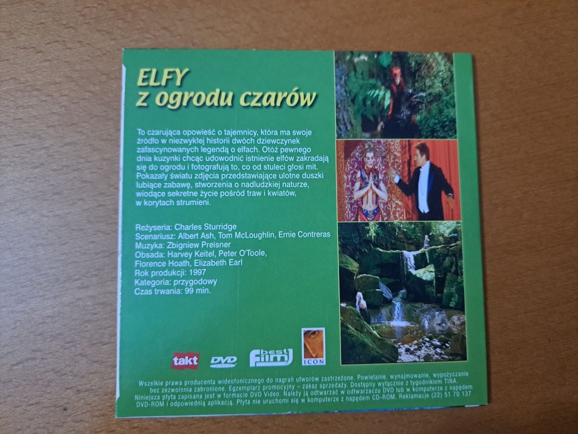 Film familijny DVD Elfy z ogrodu czarów