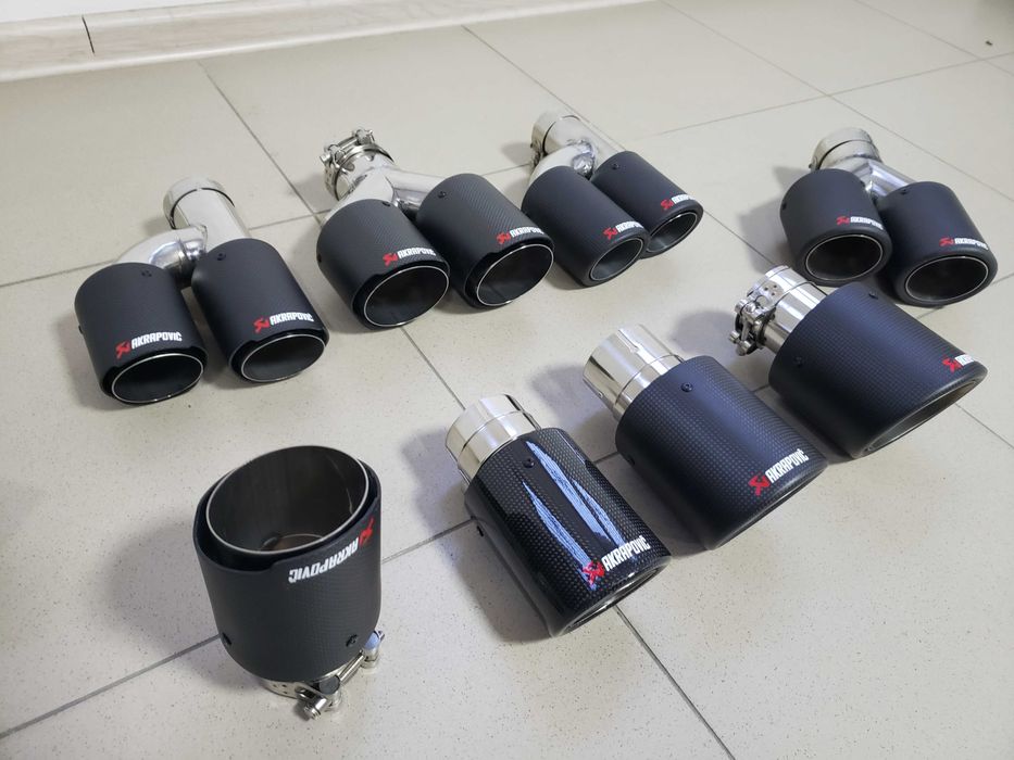 Насадки глушителя Акрапович akrapovic глушитель на Audi BMW Mercedes