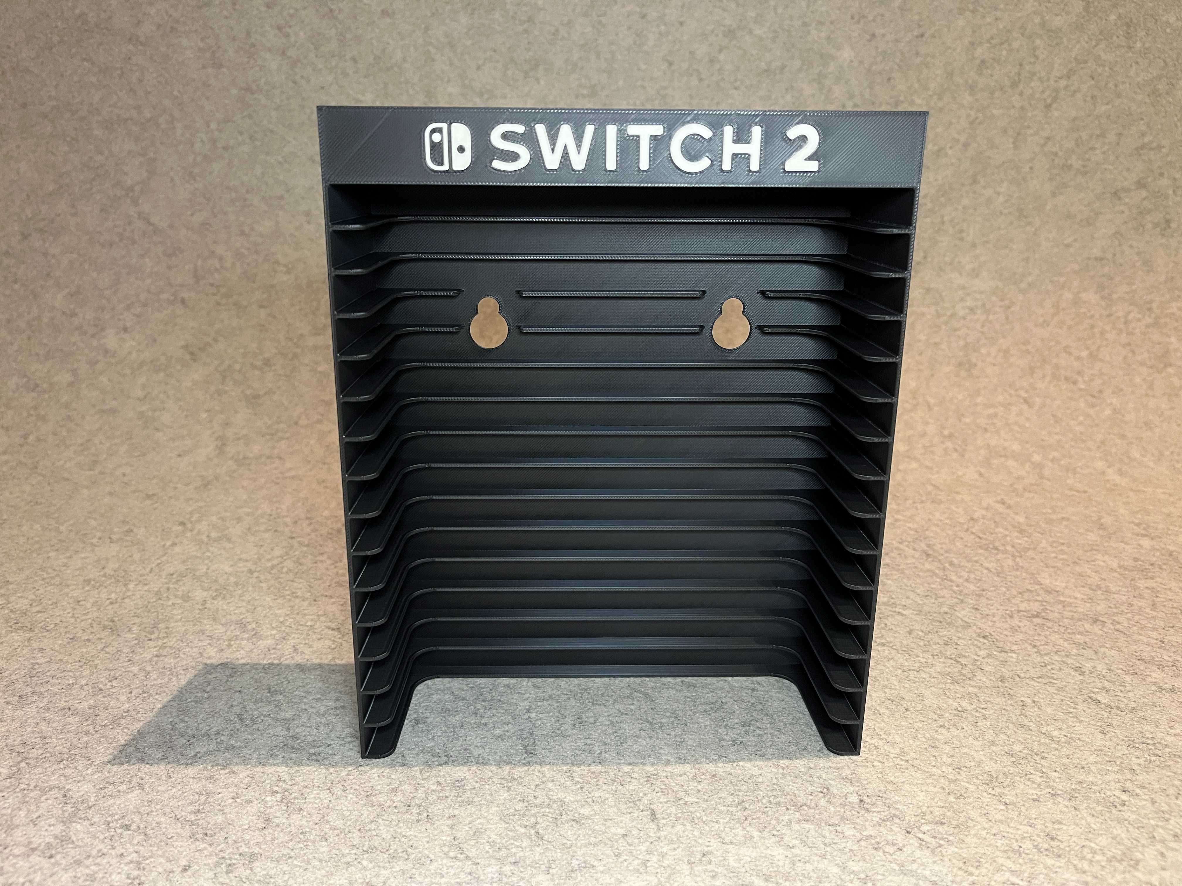 Stojak wieszak ścienny na 12 gier Nintendo Switch 2