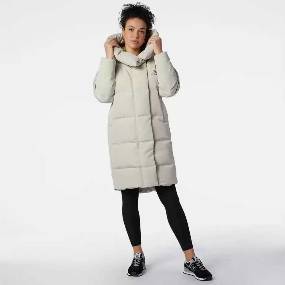 New Balance Winterized Long Down. Пуховик женский длинный. Оригинал.