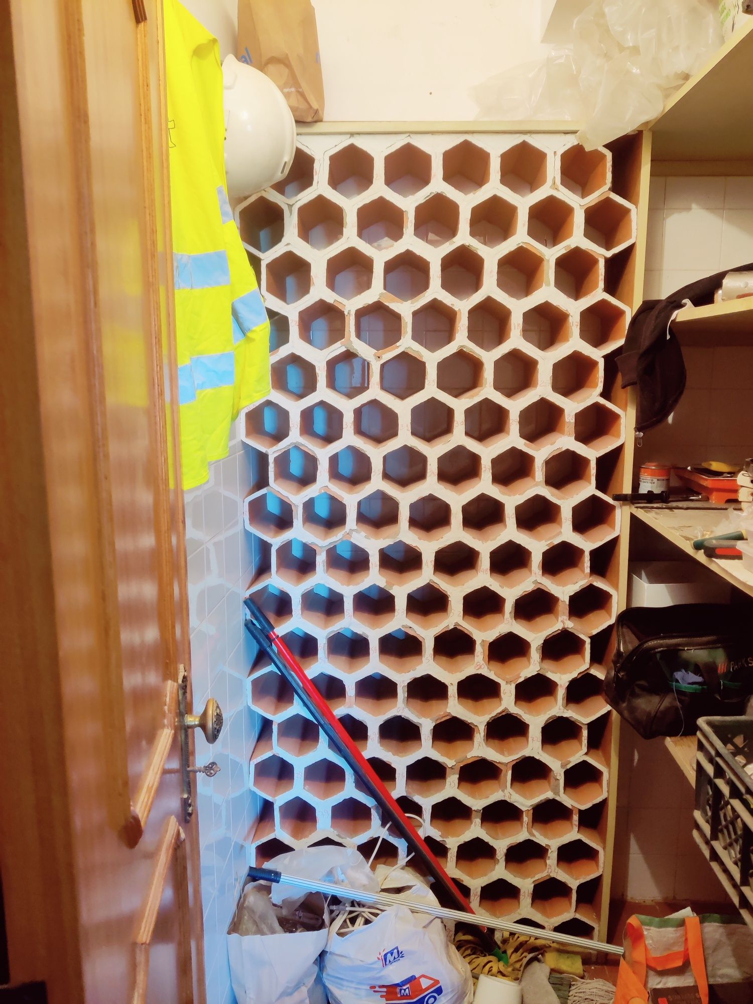 Tijoleira Garrafeira modular cerâmica TUDO
