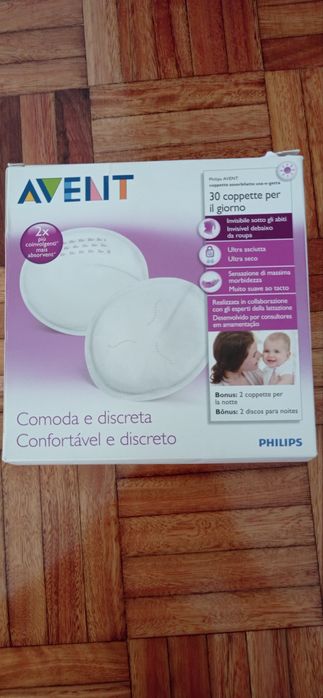 Discos absorventes de amamentação Philips avent