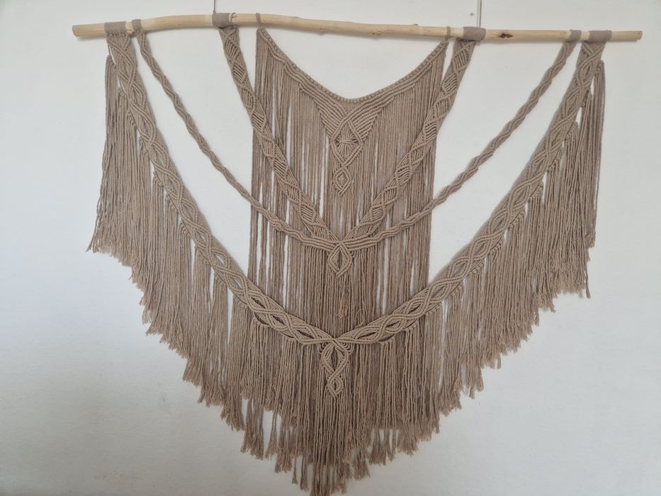 Duża makrama boho 120cm