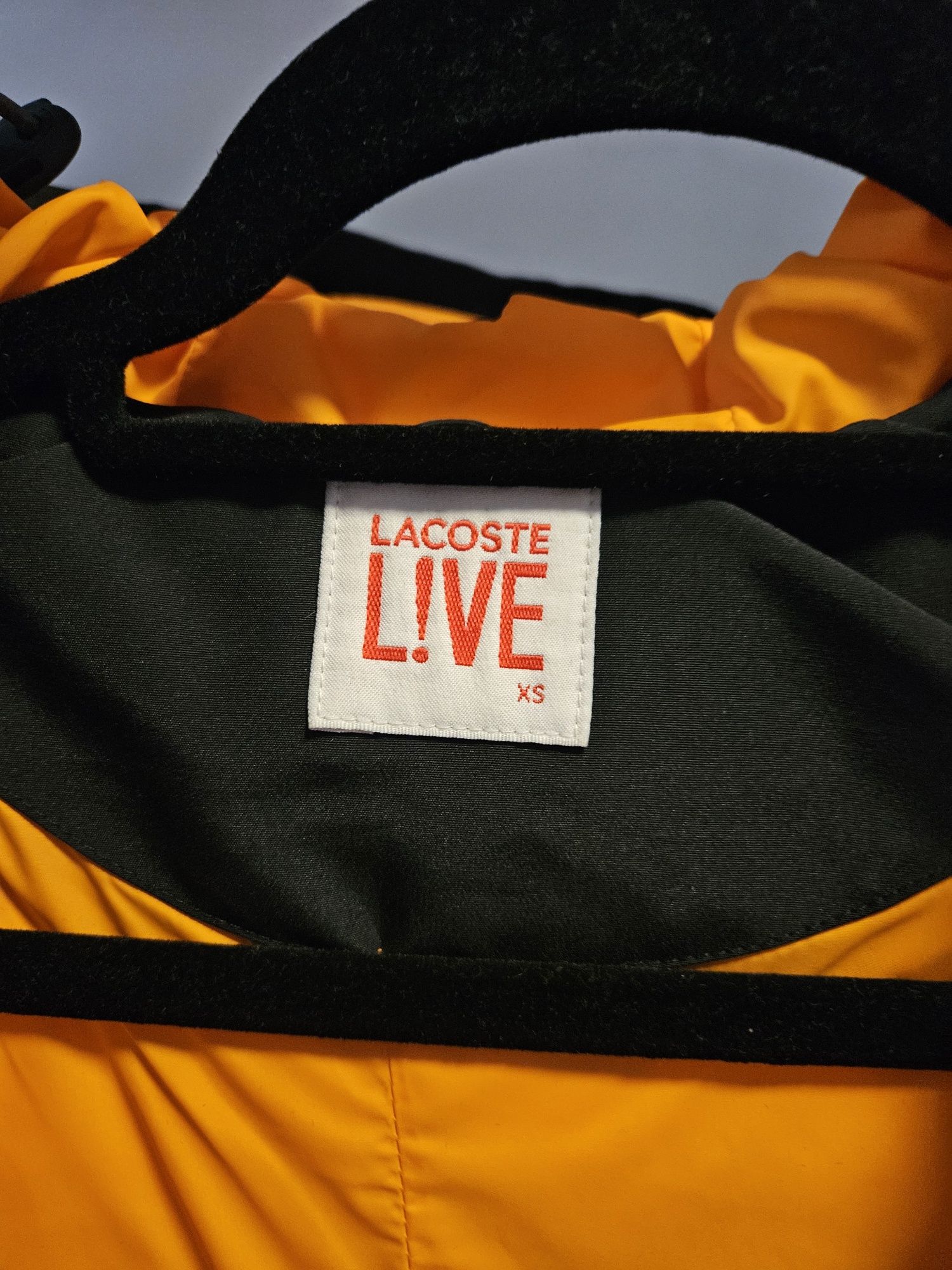 Kurtka puchowa Lacoste r. 34, naturalne wypełnienie