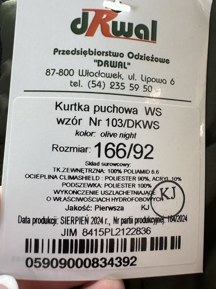 Kurtka puchowa WS
