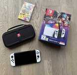 Konsola Nintendo Switch OLED + gra + torba