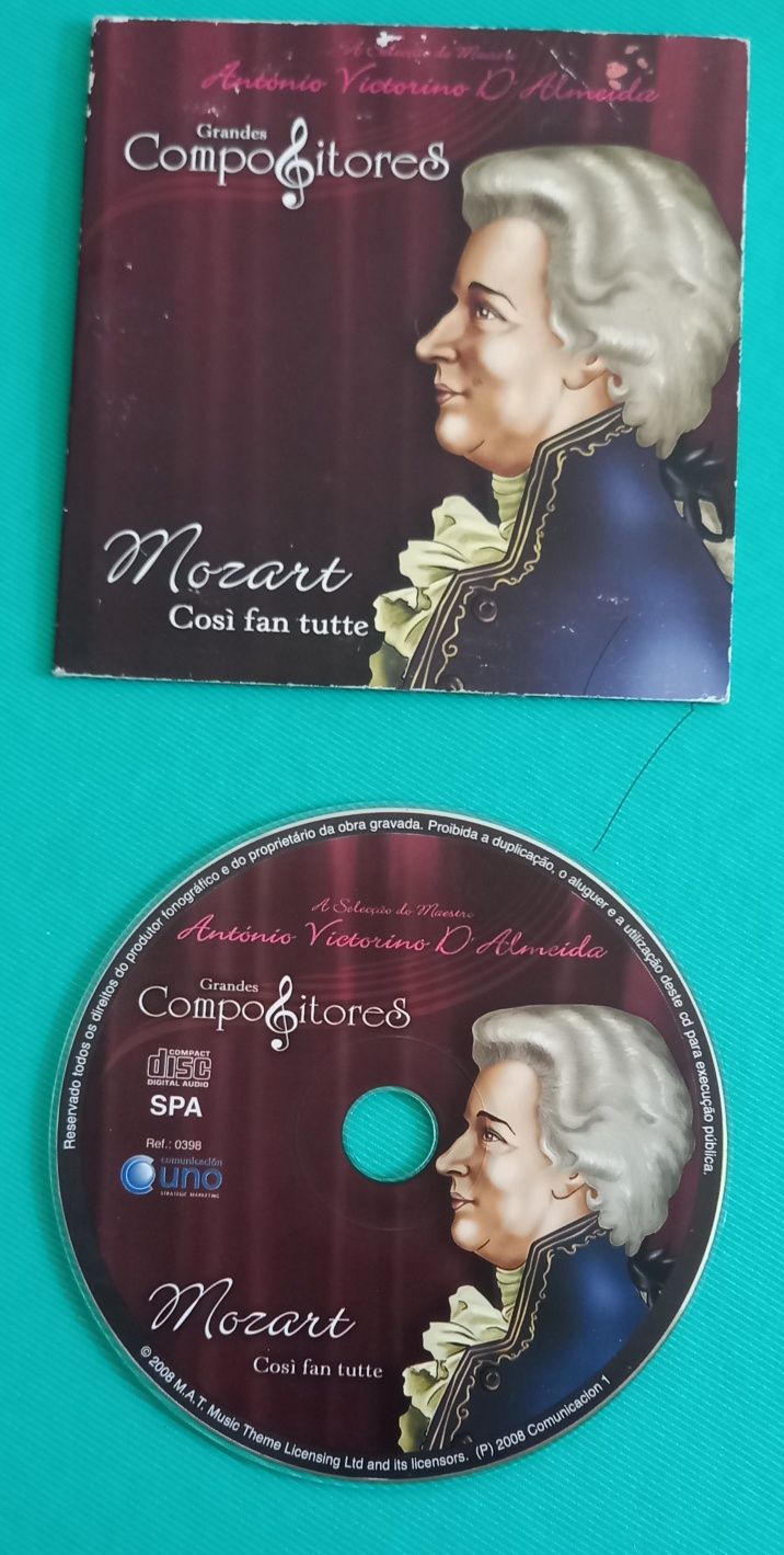 Vendo Cd Mozart " Cosi Fan Tutte"
