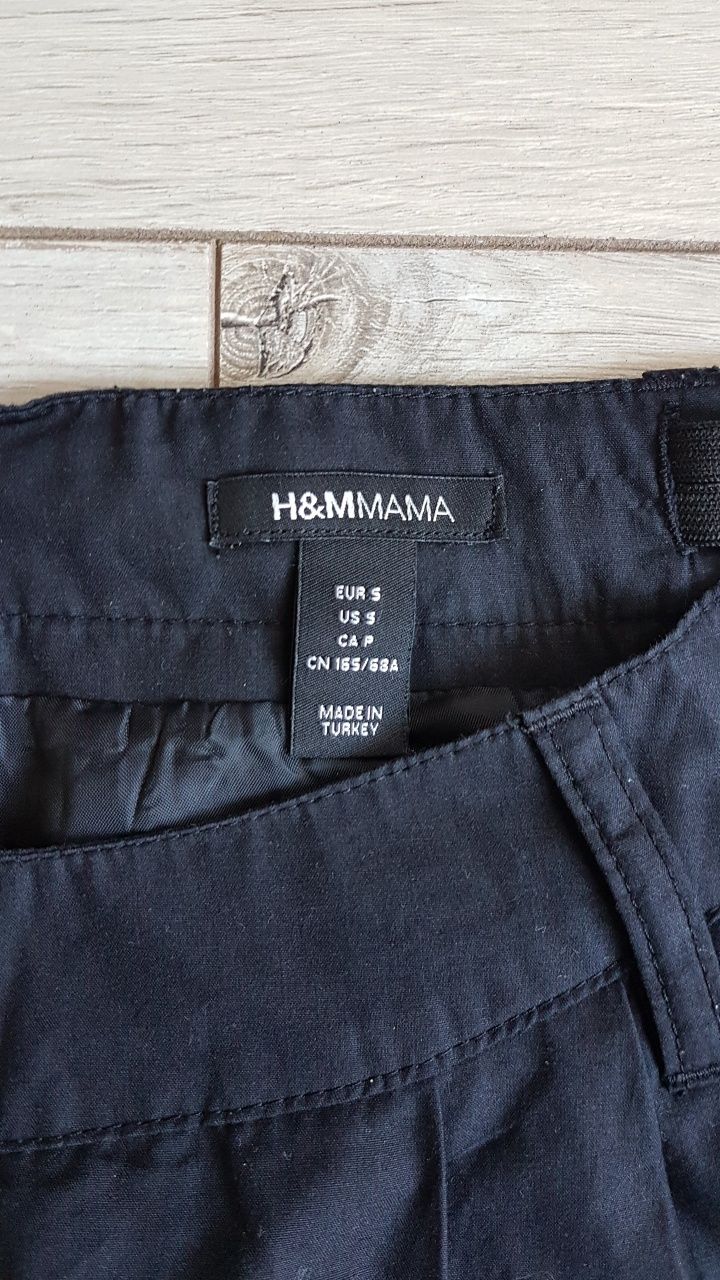 Spódniczka ciążowa czarna H&M MAMA rozm. S regulowana bdb stan