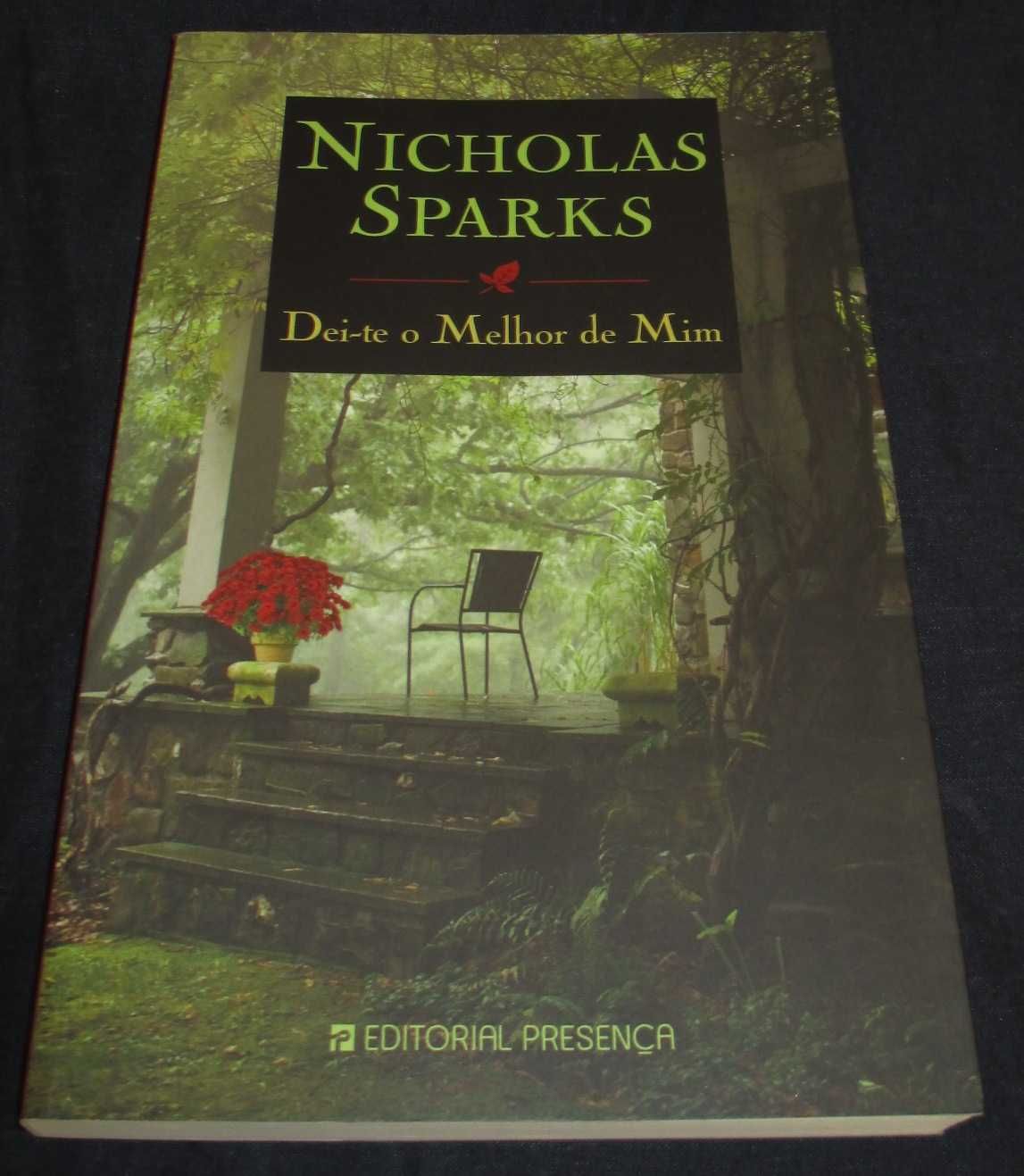 Livro Dei-te o Melhor de Mim Nicholas Sparks 1ª edição