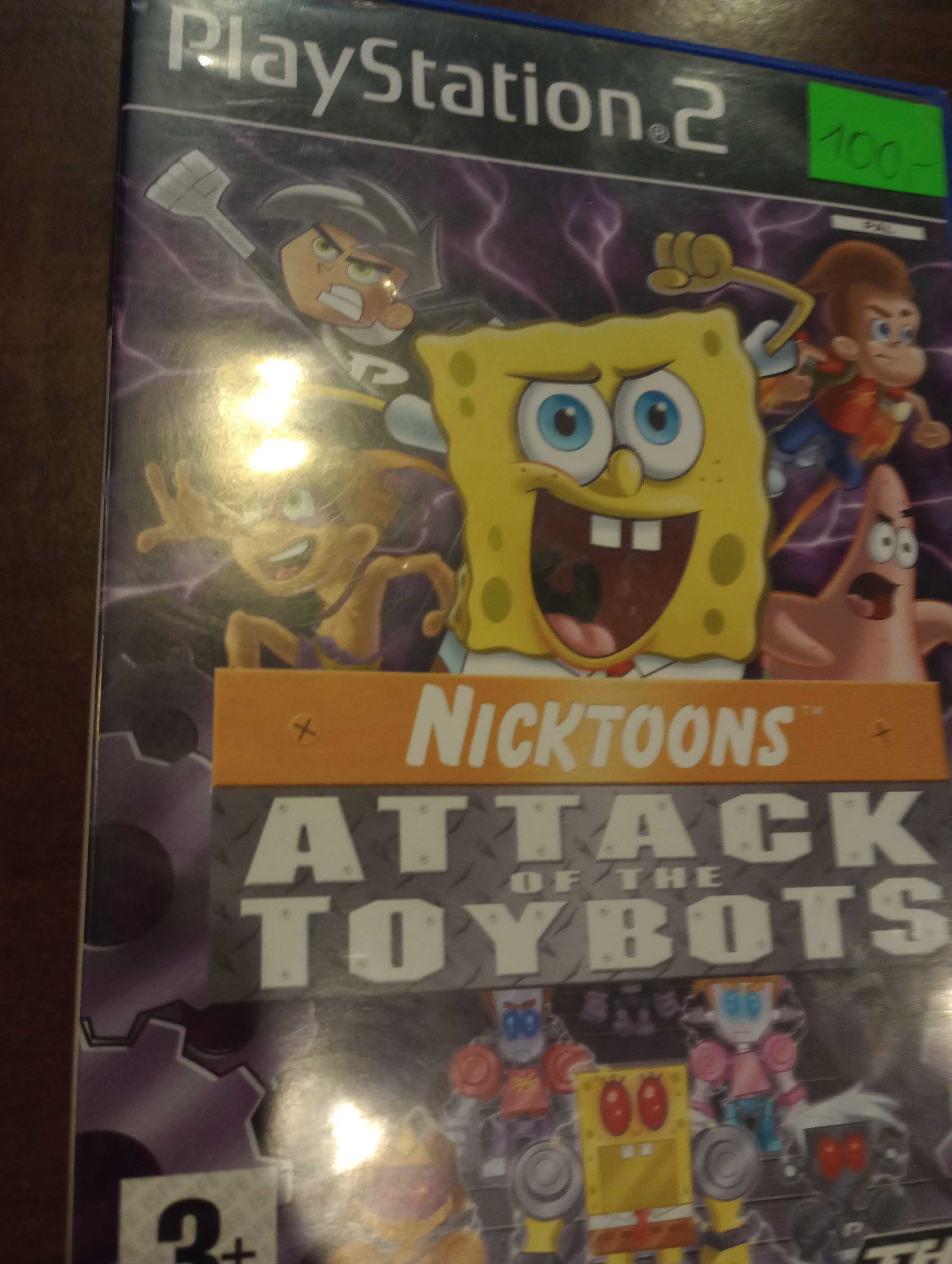 PS2 Nicktoons Attack of the Toybots