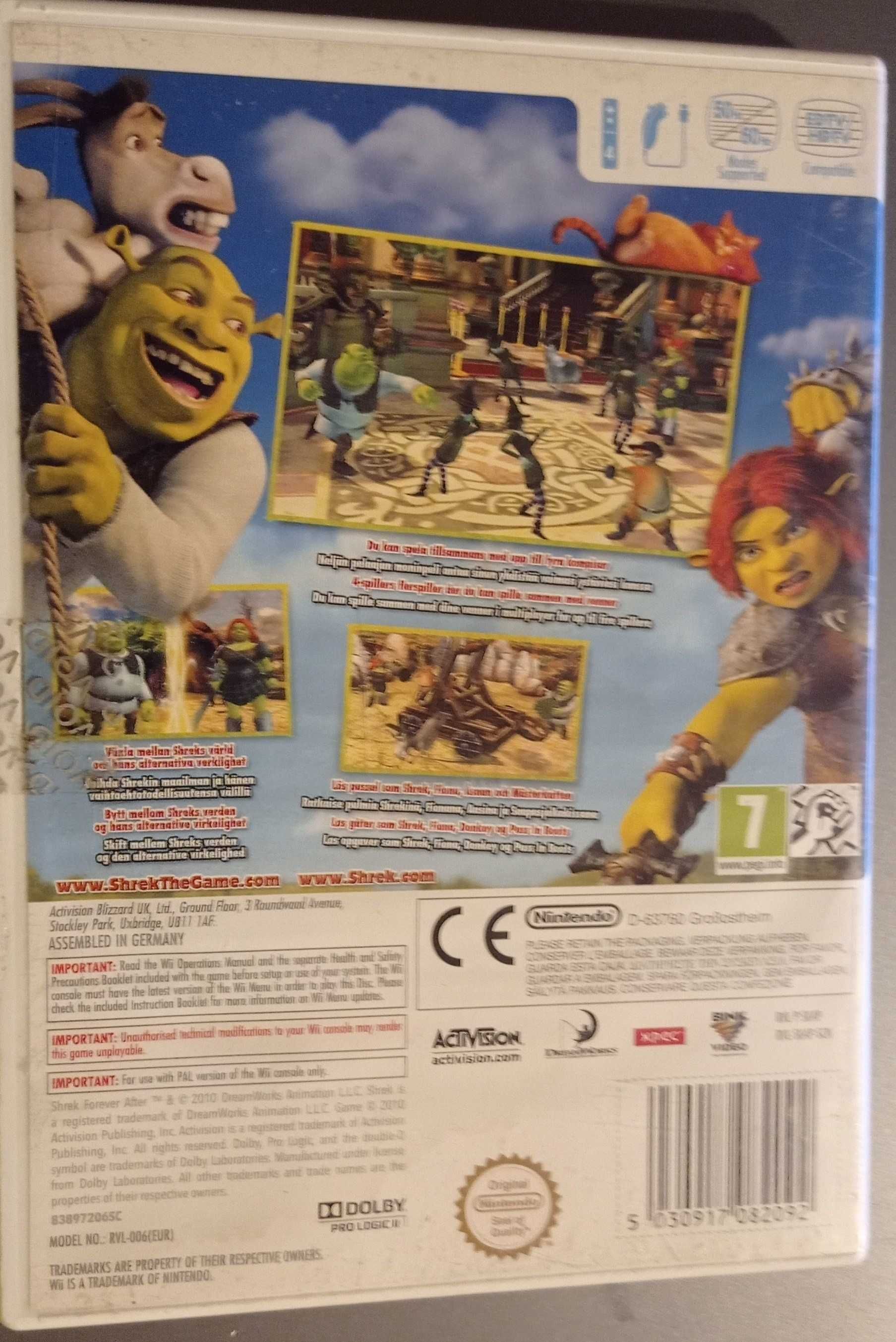 Shrek Forever After Wii