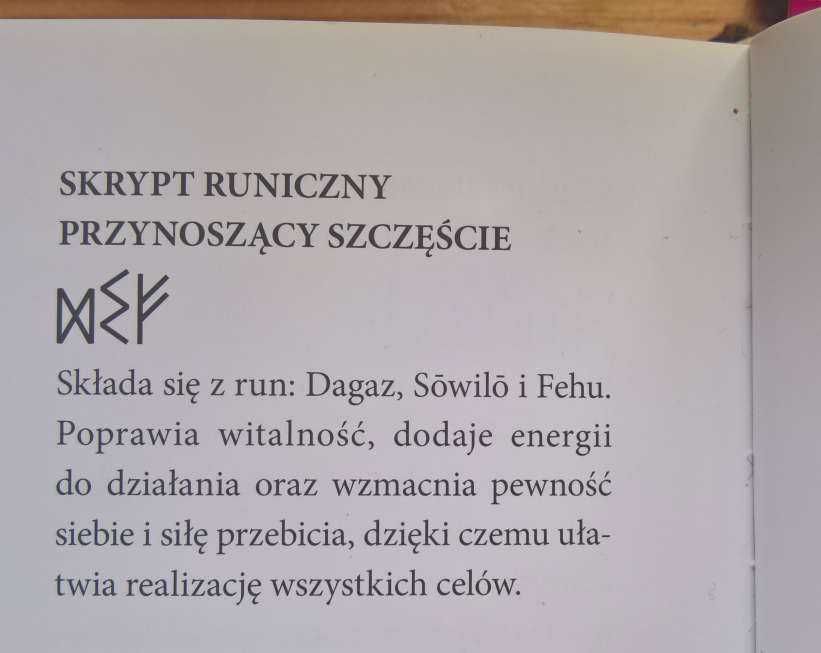 Bransoletka runy szczęścia miedziana kuta ręcznie robiona hand made