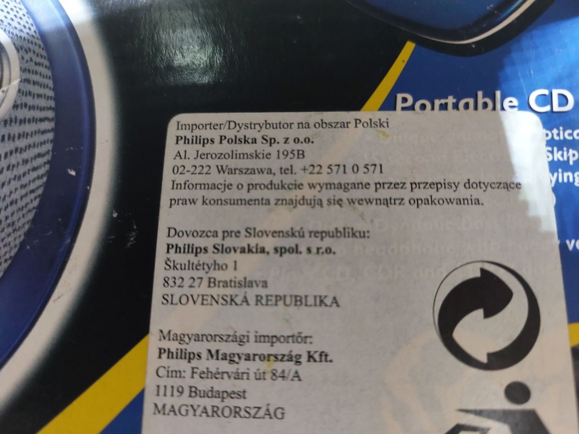"Discman" PHILIPS AX 3301