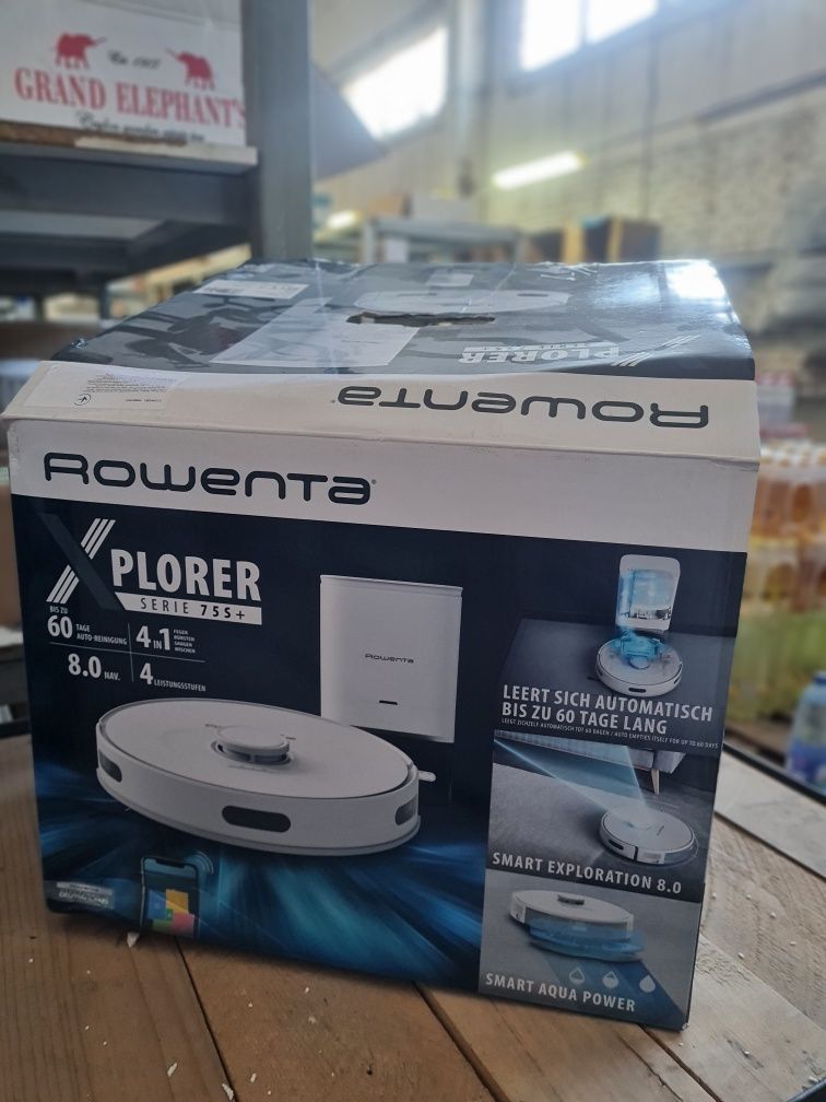 Робот-пилосос миючий Rowenta RR8587WH