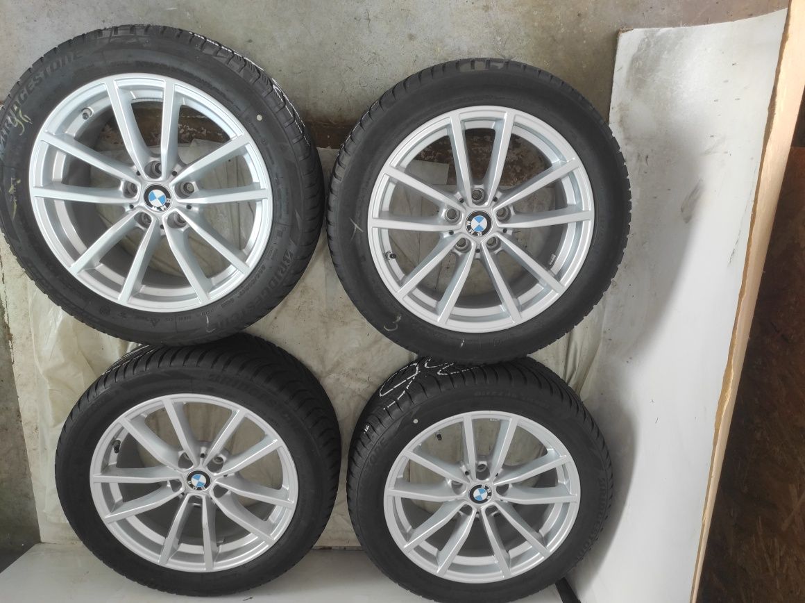 36 Koła Felgi aluminiowe ORYGINAŁ BMW R 17 5x112 BRIDGESTONE 225/50/17