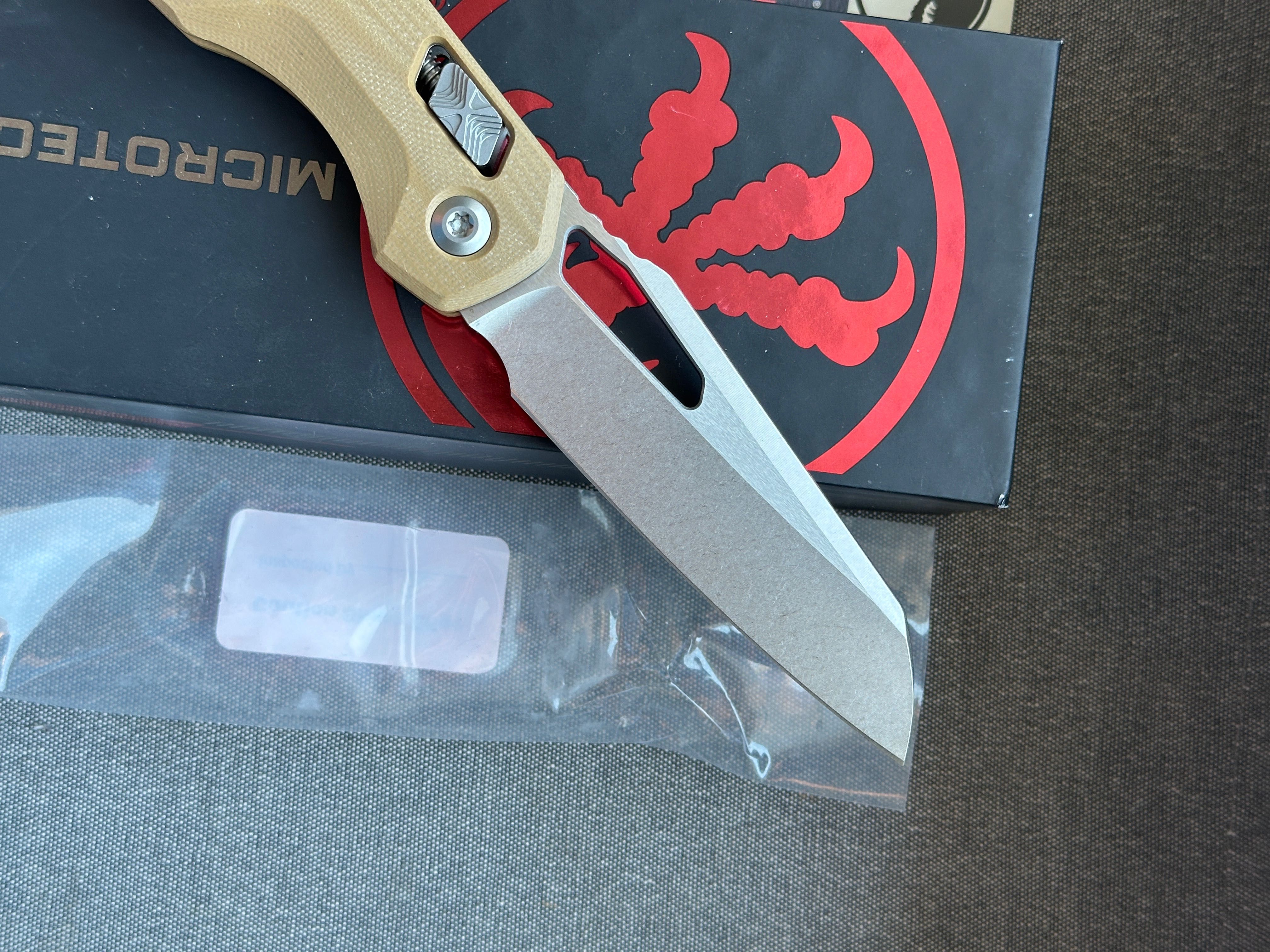 Nóż Microtech MSI 210-10 GTTA G10
