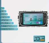 Ford Mondeo MK4 Kuga S-max Focus Radio Android NOWE 1/32GB