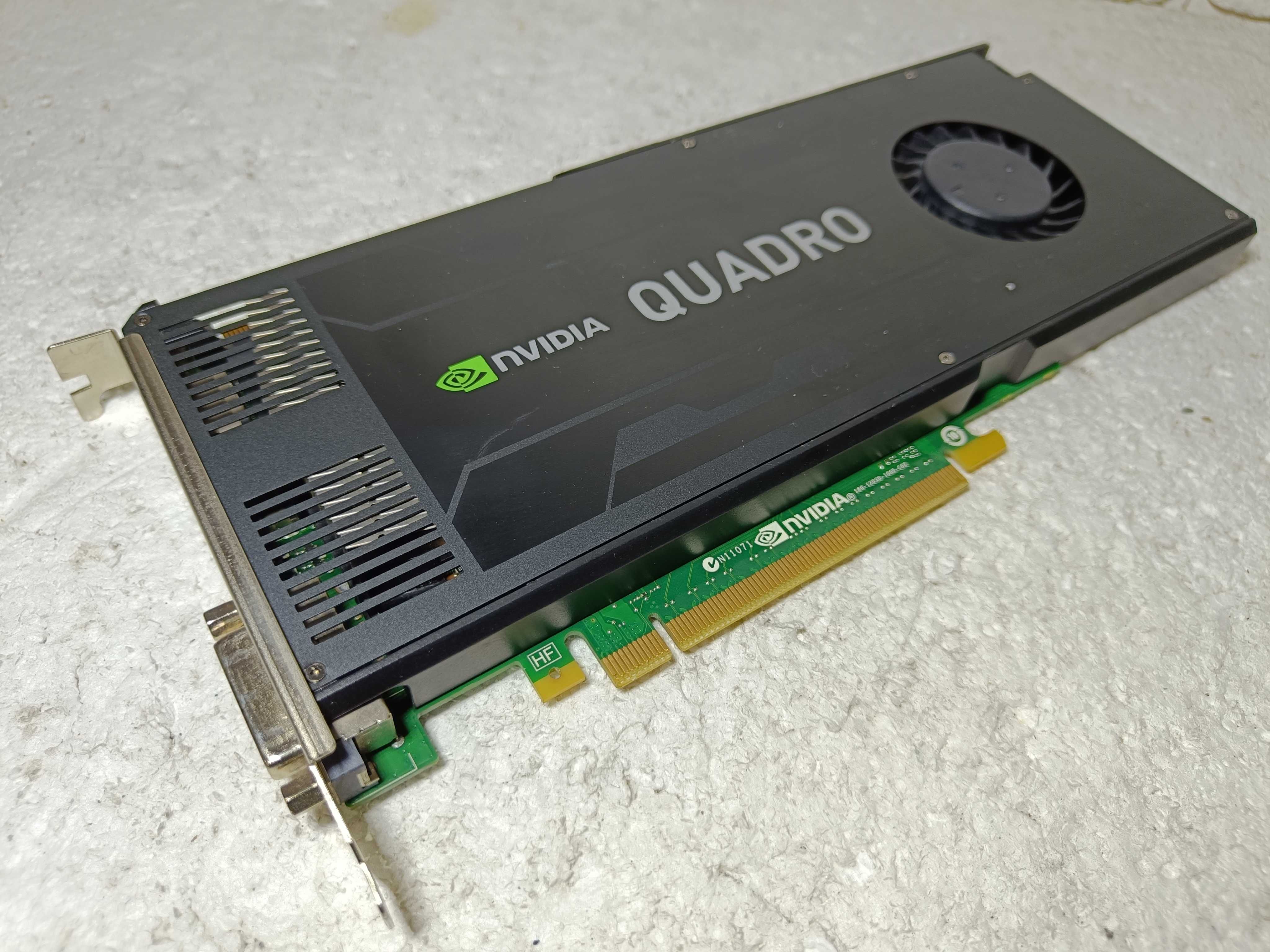 Відеокарта Nvidia QUADRO K4000 3GB GDDR5 192bit у ВІДМІННОМУ СТАНІ