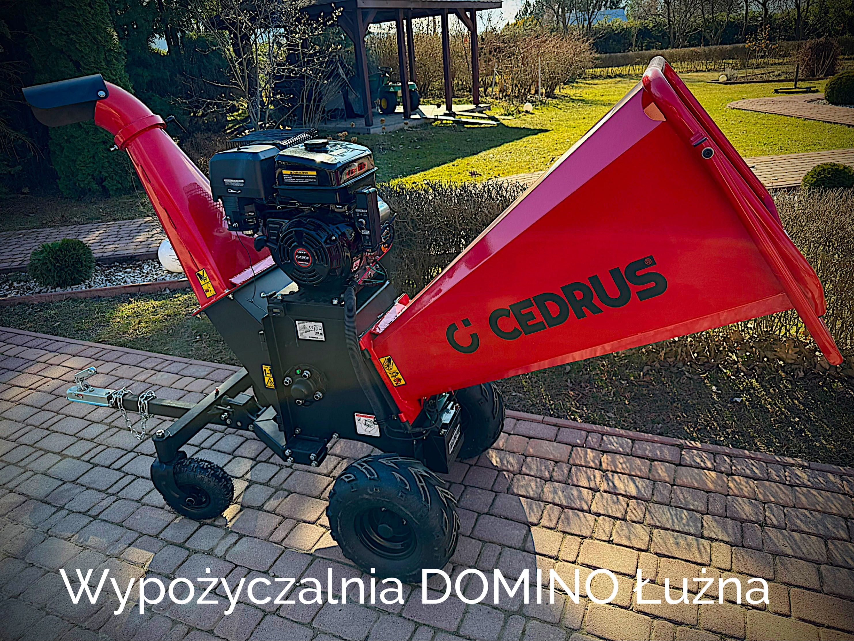 Rębak do gałęzi, mocny rozdrabniacz Cedrus