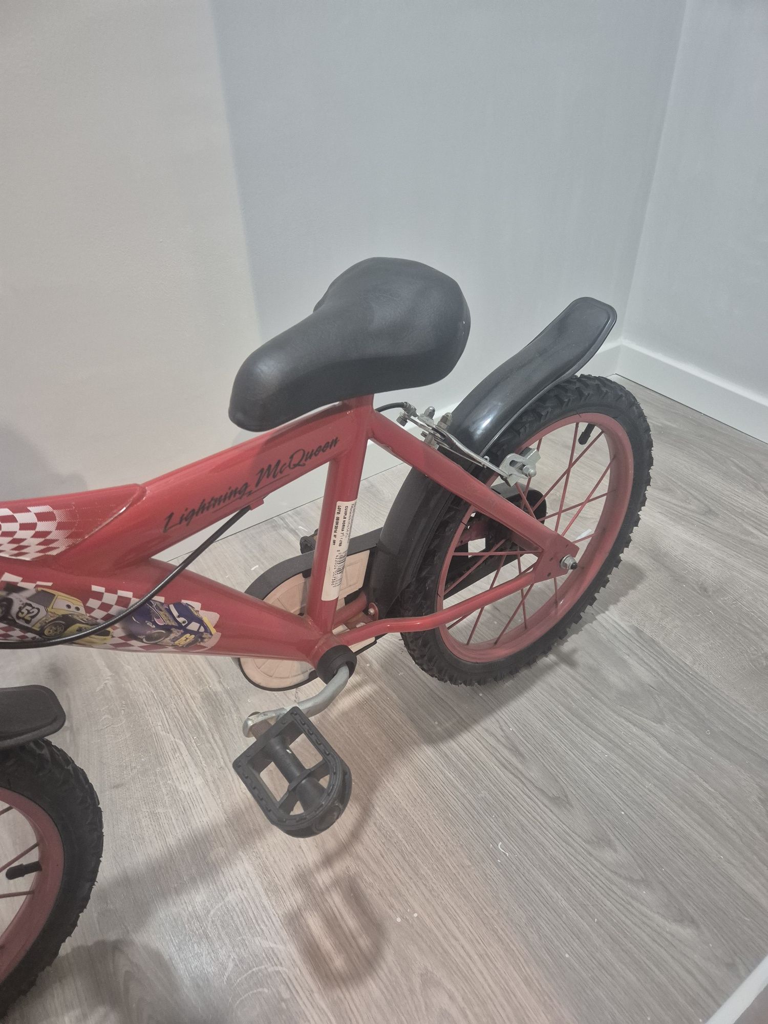 Bicicleta Faisca Mcqueen