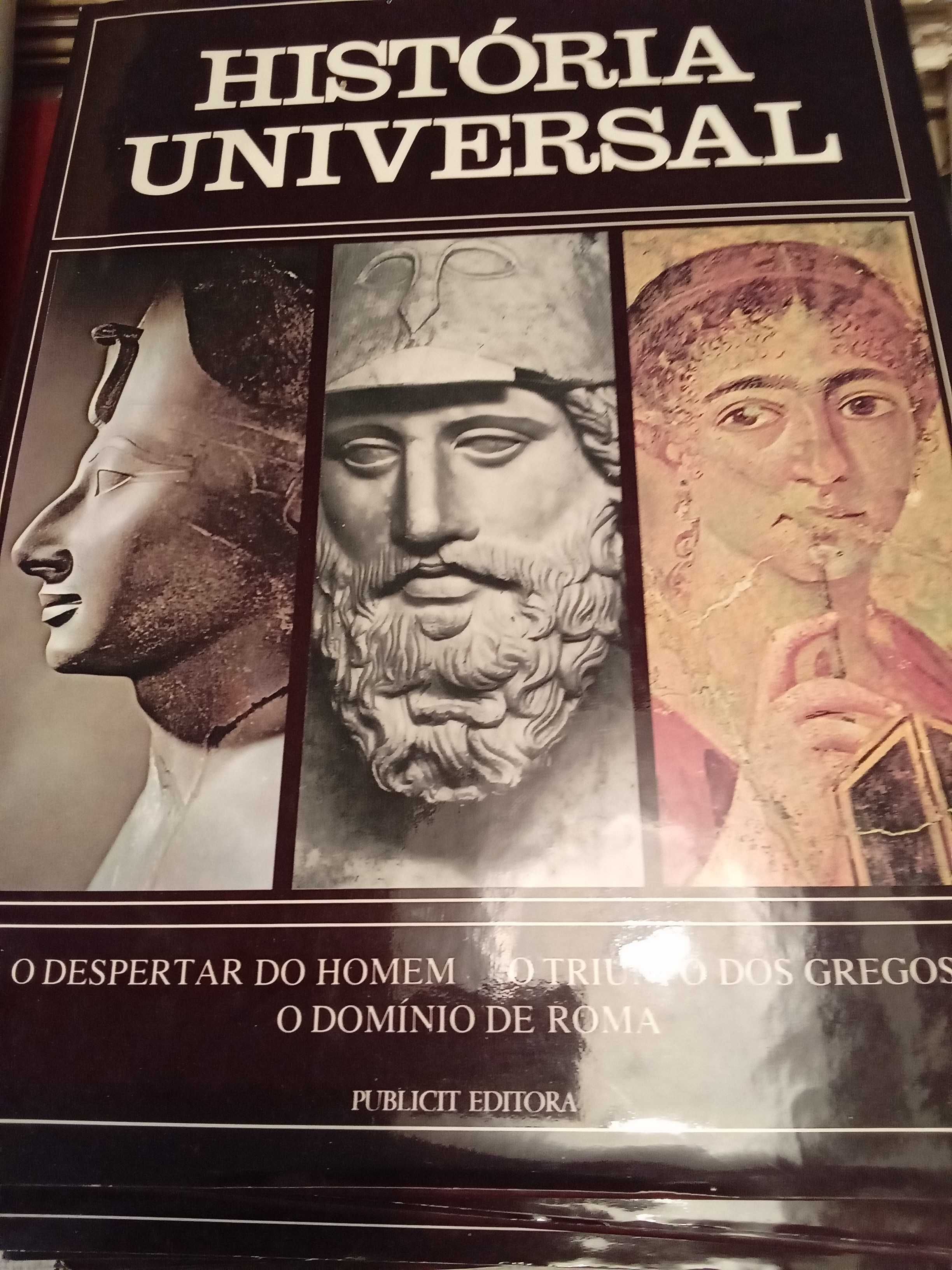 História Universal Publicit, 6 Vol. + Atlas Histórico - 1982