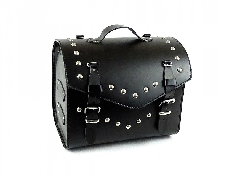 Kufer Skórzany 36 Cm Kawasaki Eliminator 125, 250 Romet 125