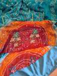 Saree roupa Indiana
