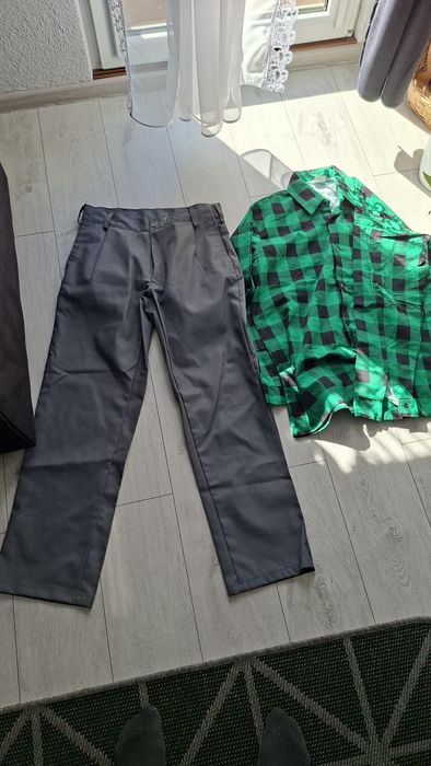 Koszulka flanelowa 41/42  176 +spodnie 82/86 176