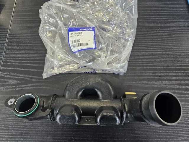 Tubo intercooler Volvo C30 S40 V50 novo original