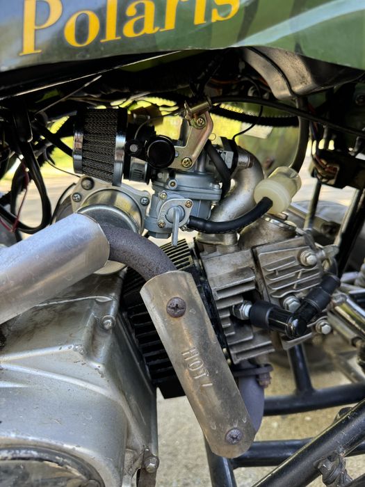 Quad 110 polaris po remoncie