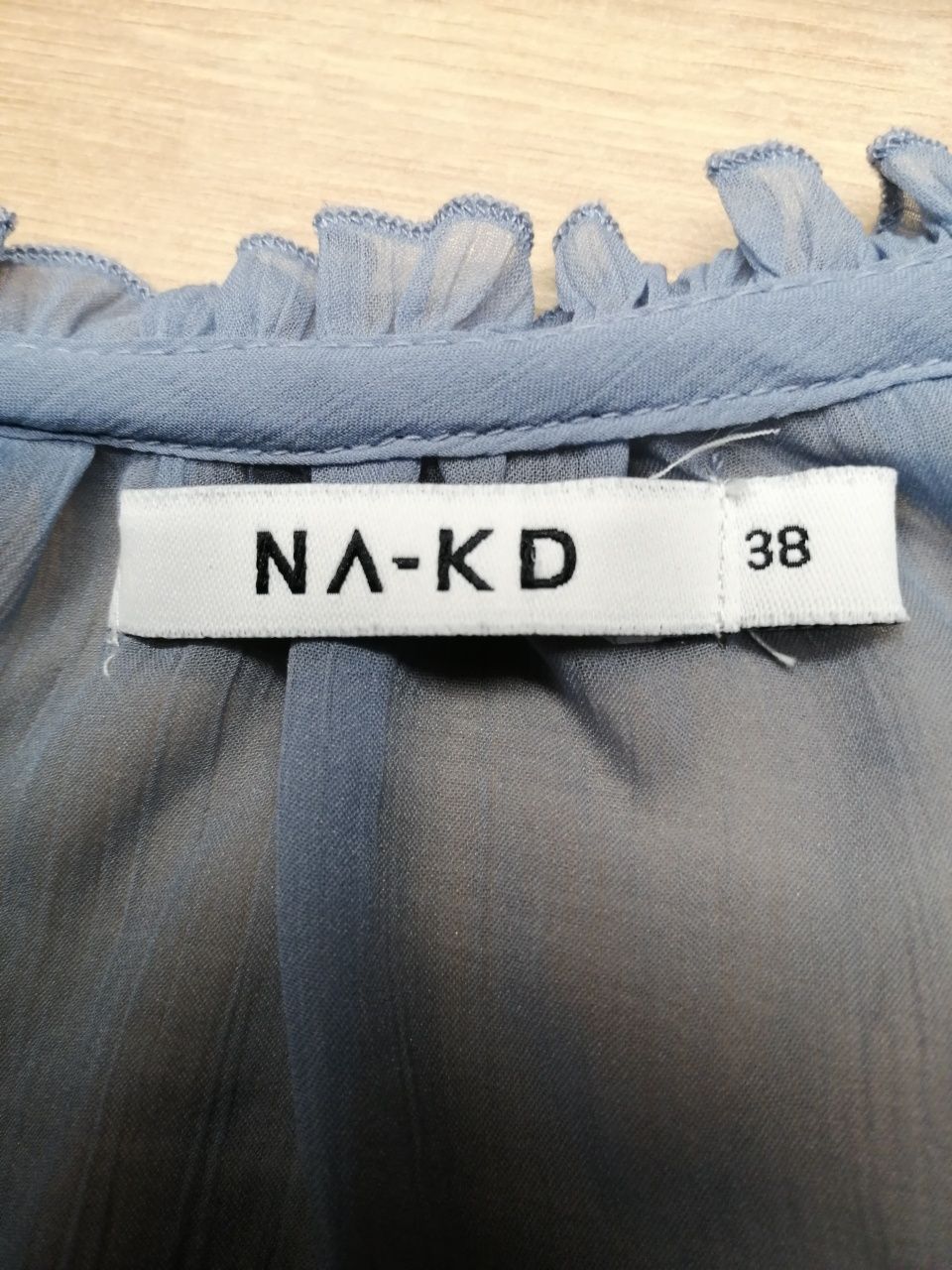 Sukienka niebieska NA-KD indyjska M/38/10