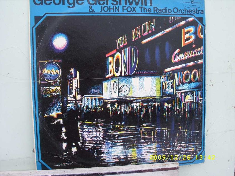 Jazz LP; Georg Gershwin &John Fox-- 1975 rok.