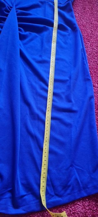 Sukienka wizytowa, niebieska