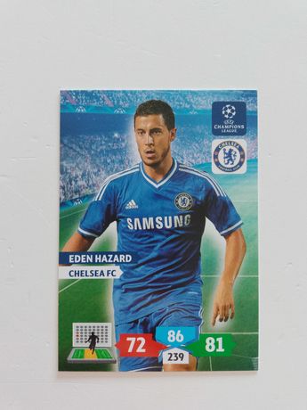 Eden Hazard (Base card) Chelsea FC Champions League 2013/14