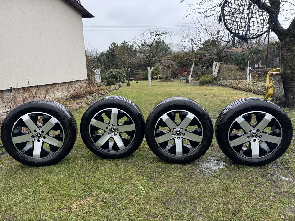 Felgi aluminiowe 18 mercedes C E B GLB GLA GLC 5x112 czujniki 235/55/1