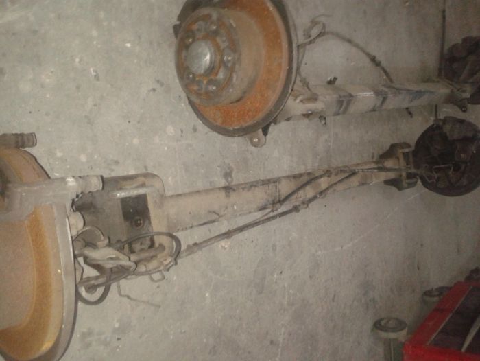 Molas de trás e eixo trazeiro ducato jumper