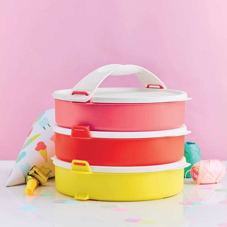 Conjunto Pegue e Leve Redondo (novo) - Tupperware