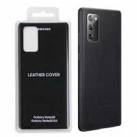 SAMSUNG GALAXY NOTE 20 5G Leather Cover Plecki NOTE 20 Skóra Oryginał