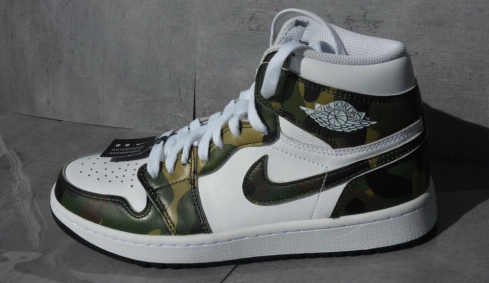 Air Jordan 1 High Golf Camo