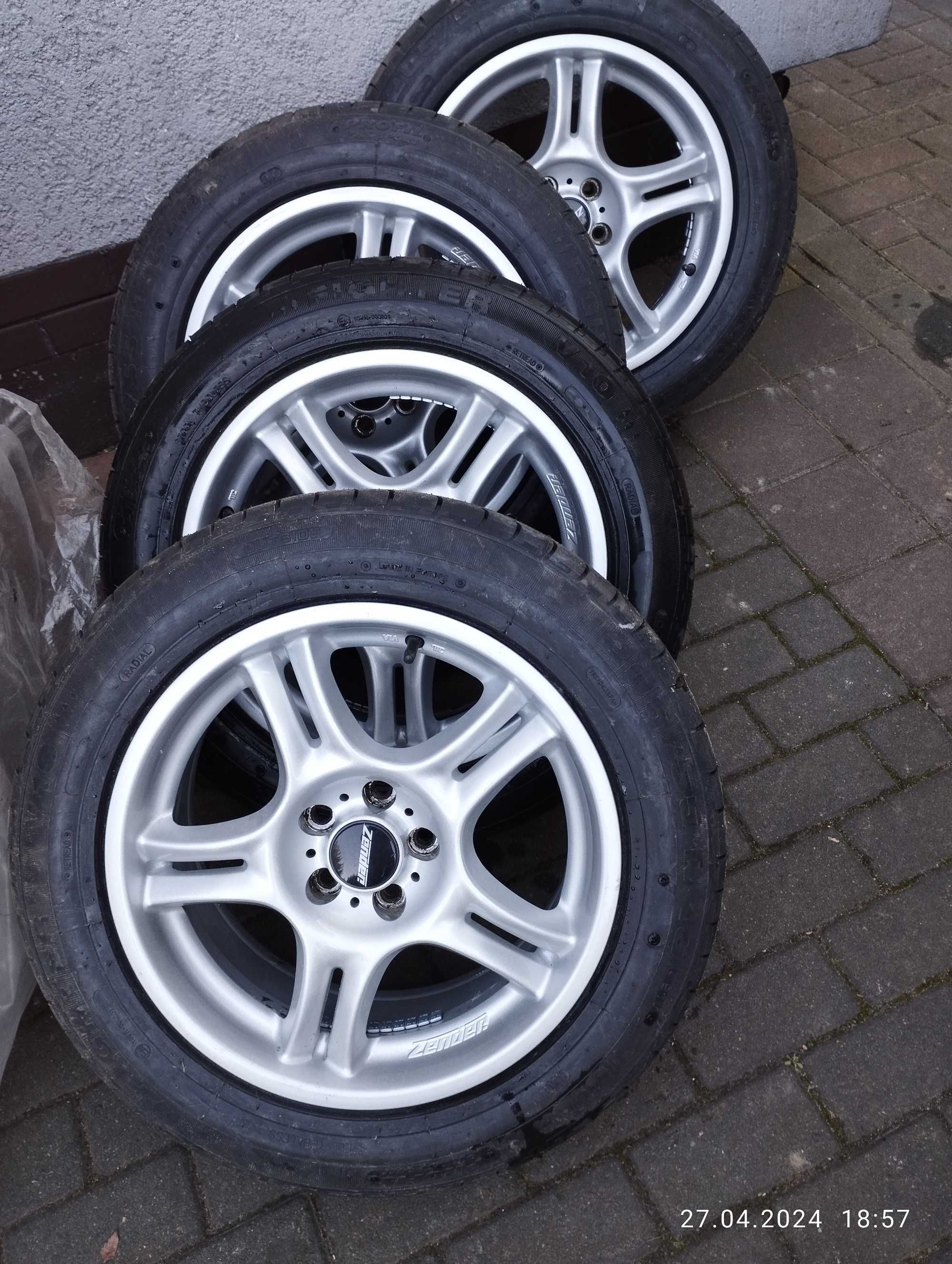 Sprzedam koła na felgach aluminiowych 205/55/16