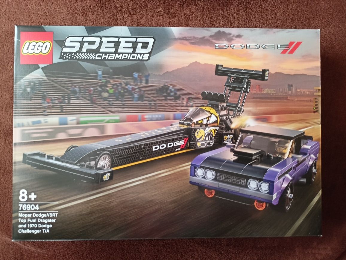 LEGO 76904 Speed Champions Mopar Dodge Dragster 1970 Dodge Challenger