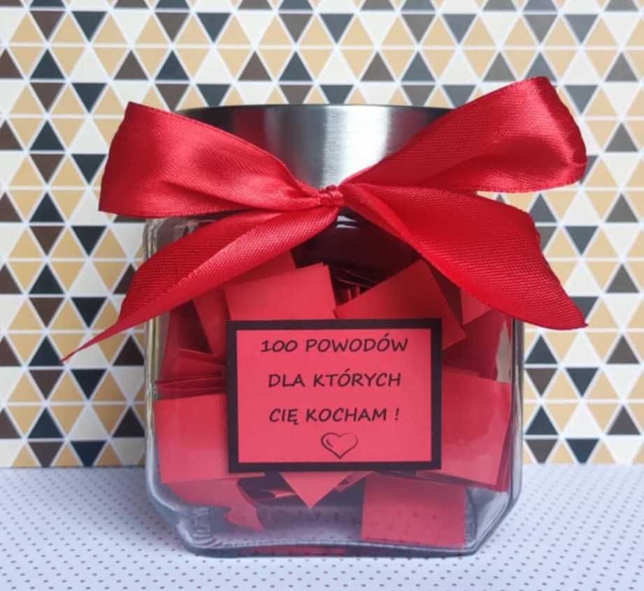 100 powodów dla których Cię kocham + GRATIS piękne opakowanie, prezent